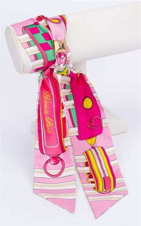 hermes silk twilly price|Hermes twilly scarf ribbon.